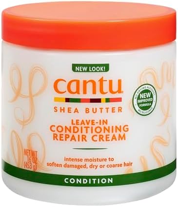 Cantu Shea Butter Leave-In Conditioning Repair Cream, 16 Ounce