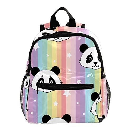 Sac à dos panda arc-en-ciel maternelle petit sac école voyage 3-8 ans