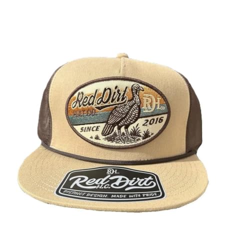 Image of Red Dirt Hat Company Wildlife Hat | 5-Panel Western Adjustable Snapback Cap