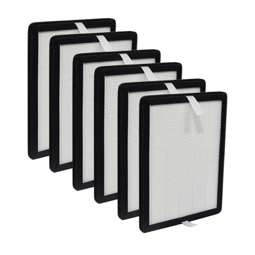 PUREBURG 6-Pack Replacement Filter Compatible with MeacoDry Arete One 10L &12L Dehumidifier Air Purifier (Does not Fit Meaco 12L 12LE Dehumidifier)