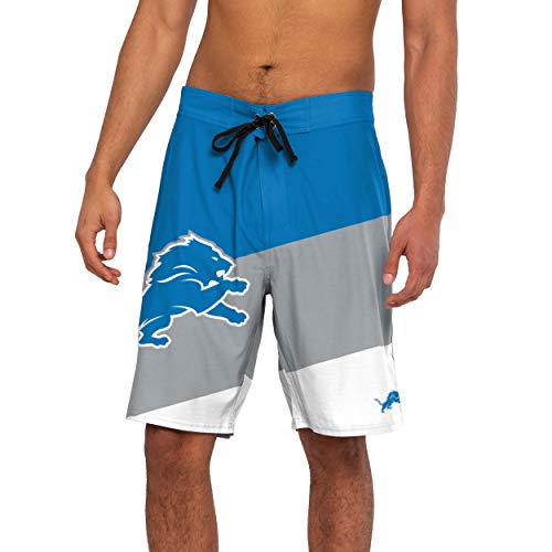 Image of FOCO Mens NFL Team Logo Color Dive Swim Boardshorts