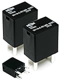 Song Chuan 301-1A-C-R1-U03 12VDC Micro 280 SPST 35A Relay (Pack of 2)