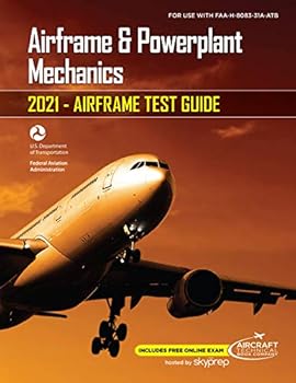 Paperback A&P 2021 Airframe Test Guide Book