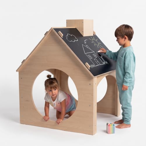 Avenlur Montessori Wooden Playhouse for Toddlers