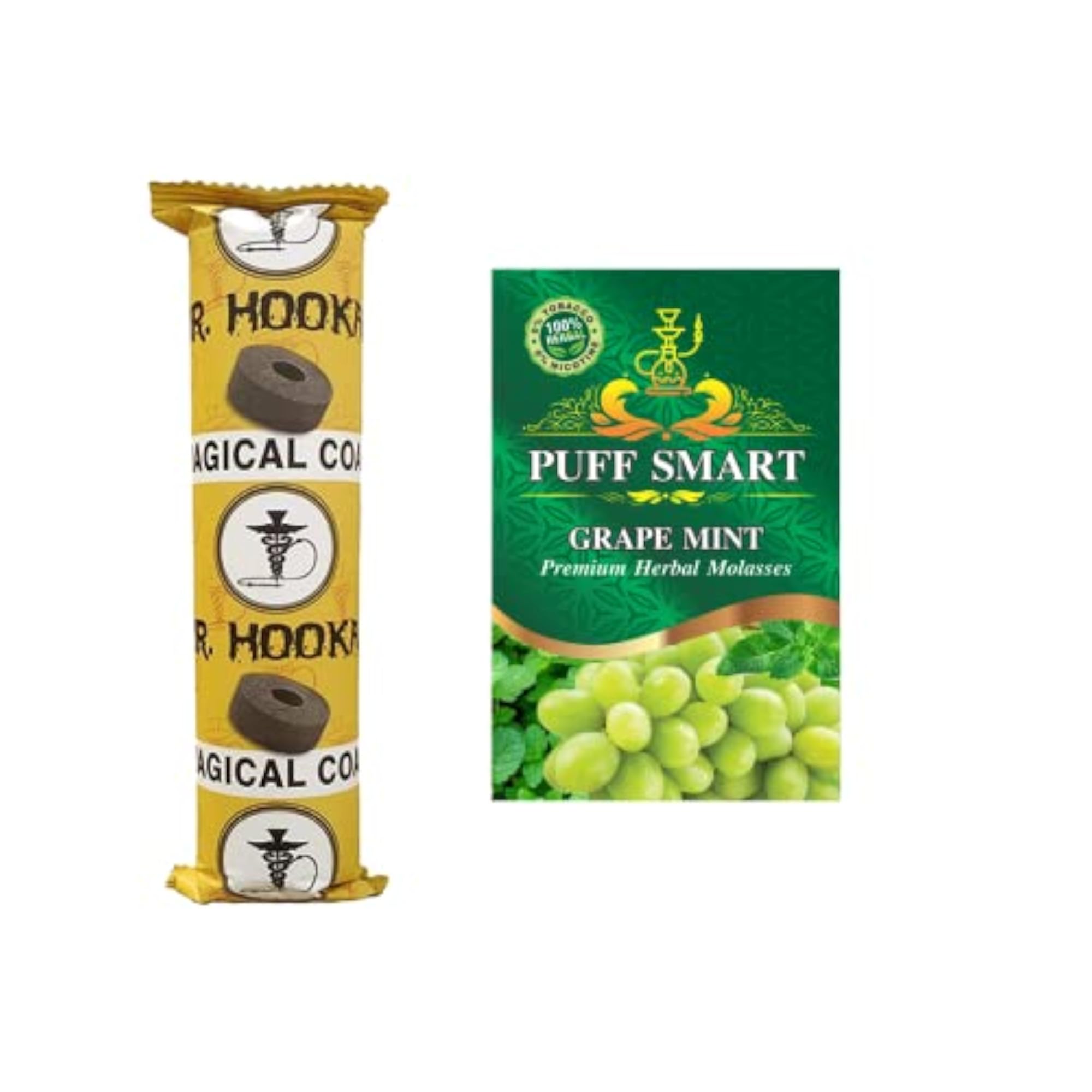 Premium Herbal Flavor Mint with Bamboo Charcoal Combo