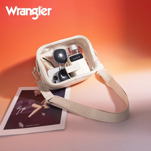 montana west x wrangler clear bag for stadium events crossbody purse for concerts sports