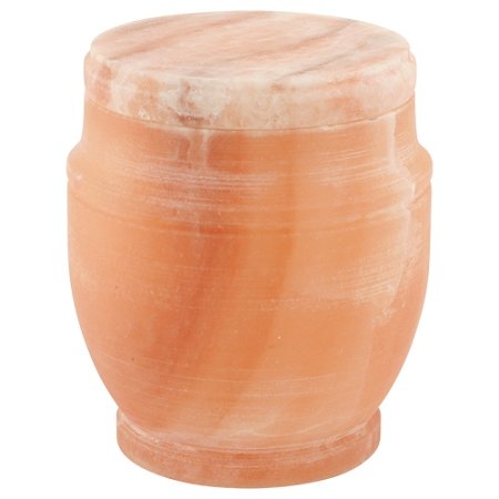 Himalayan Salt Biodegradable Cremation Urn For Ashes, Earth Friendly Urn For Ground Or Sea Burial, Eco Urn For Ashes, Adult Sized Cremation Urn 9.5 Inches High #TOP4