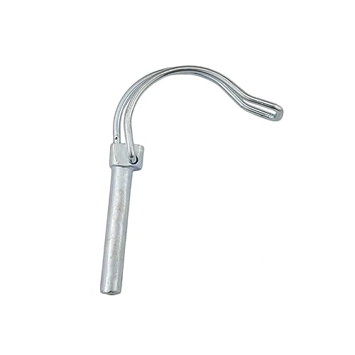 Miniatura 3 de 6 pines de seguridad de acoplador de acero al carbono, remolque remolque, bicicleta, carriola, barco, etapa, gancho de enganche de pierna (M4.5-M11)