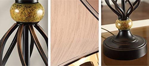Lampes de bureau design cage d'oiseau abat-jour E27 - 7