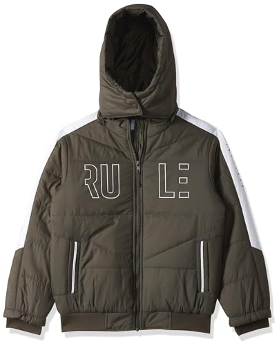 Image of Amazon Brand - Symbol Boys Boys Quilted Winter Jacket with Detachable Hood | Age 2-12 Years