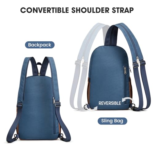 Morrales cruzados mini convertibles para senderismo y viaje miniatura 6