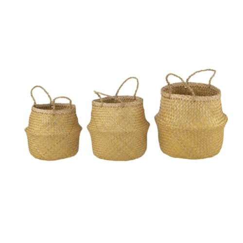 Paniers RETRATI en raphia jaune, la solution pour organiser vos plantes - 3