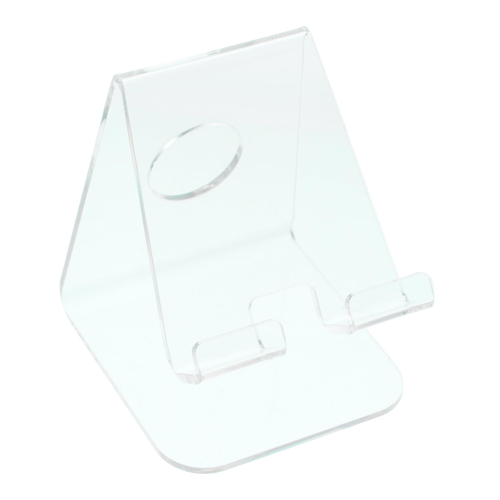 STOBOK 4 Pezzi Supporto Per Telefono Cellulare in Acrilico Supporto Per Telefono Supporto Per Telefono Da Tavolo Supporto Per Telefono E Tablet