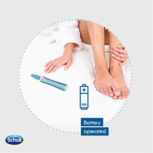 Scholl Velvet Smooth Elektronisches Nagelpflegesystem, blau, 1 Stück