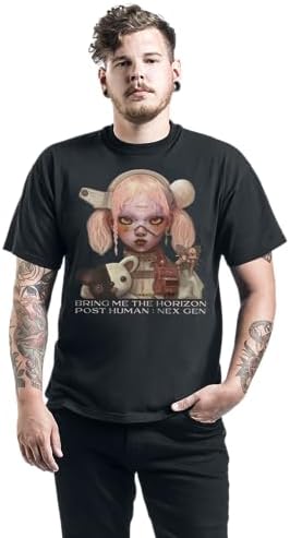 Bring Me The Horizon Camiseta Nex Gen Cover Official Unissex Preta