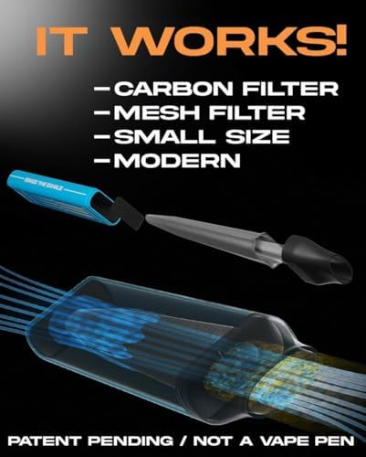 VapeVac(Registered Brand) – Pocket-Sized Personal Air Filter for Discreet Output Reduction | Minimizes Odor, Keeps Air Fresh | Not an Emission Device – 500+ Uses — view 8