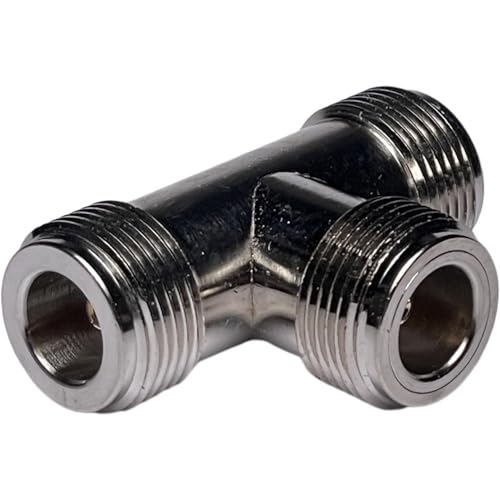 Splitter adaptador coaxial N hembra 3 vías CESS 2 unidades miniatura 4