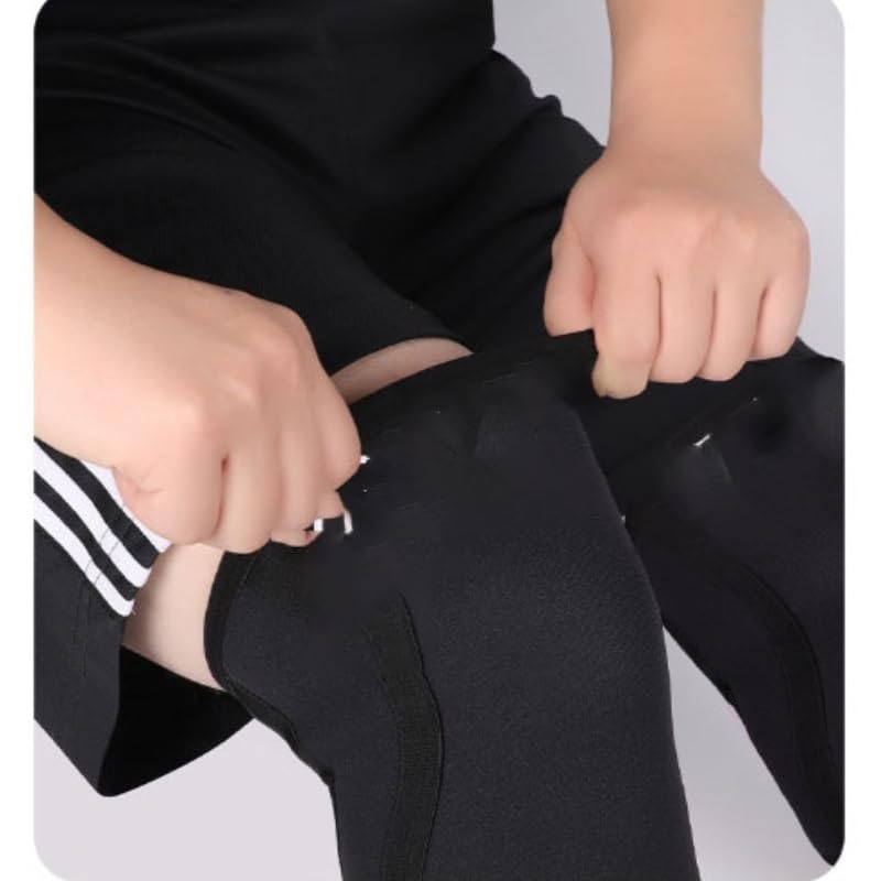 Rubber Neoprene Weightlifting Knee Pads Strength Sports Fitness Powerlifting Squats