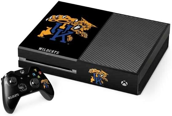 Skinit Decal Gaming Skin Compatible with Xbox One Console and Controller Bundle - Officially Licensed University of Kentucky UK Wildcats Design