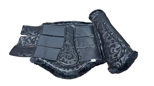 Botas de apoyo con diseño negro para el entrenamiento diario en pista