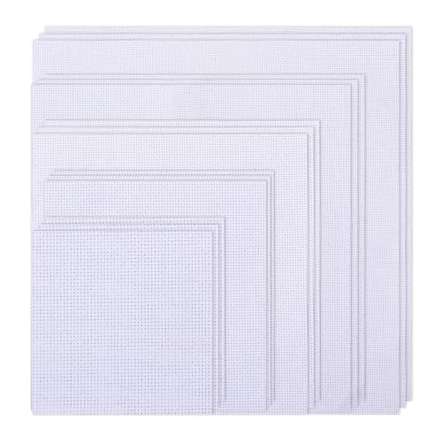 Tissu pour point de croix Aida haut de gamme en coton blanc 14 count