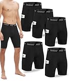 Ensemble 5 en 1 : sous-vêtements de compression pour homme à séchage rapide, chaque lot comprend 5 shorts de compression de course. C'est une bonne affaire pour les ventes