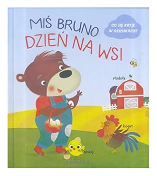 Board book Mis Bruno - Dzien na wsi [Polish] Book