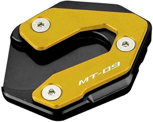 Miniatura 5 de Kickstand Extension Pad Motorcycle Kickstand for Yam&aha MT-09 MT 09 MT09 Tracer XSR900 XSR 900 Tracer900gt CNC Motorcycle Side Stand Enlarge
