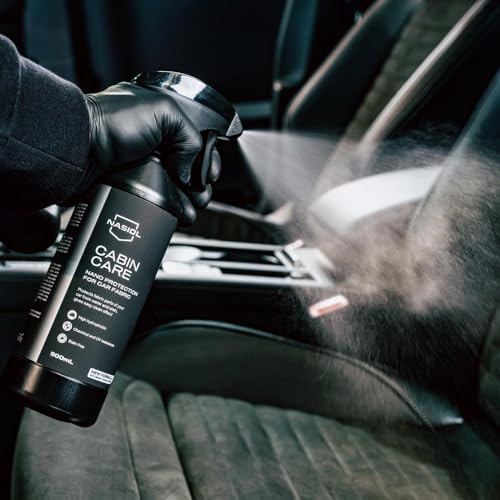Nasiol Cabincare Nano Protection for Car Fabric, Upholstery Care, Water Repellent Fabric Protector for Car Interiors, Stain Repellent, Interior Care Products 17fl.oz. - Thumbnail 6