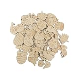 Material: Wood. Size: Hats: Approx. 1x1.7 inch / 2.5x4 cm. Made of natural wood, laser cut and polished. Lovely Design: Wooden mini forest animals random design ornaments, cute and funny. Good to be decorated with stains, inks, paint and embellishmen...