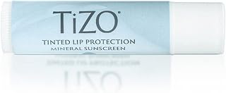 TiZO Lip Protection | Tinted | Broad Spectrum Sunscreen | UVA/UVB Protection | For all skin types | Titanium Dioxide and Zinc Oxide | 0.14 oz / 4.5 g