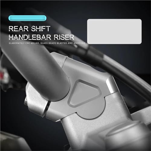 Adaptateur guidon 32mm R1200GS usiné pour finition haut de gamme