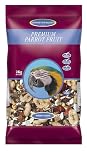 Johnston & Jeff Premium Fruit Parrot Seed 2kg - Mixed Aviary Blend, 22 Ingredients, Fruits, Nuts & Veg