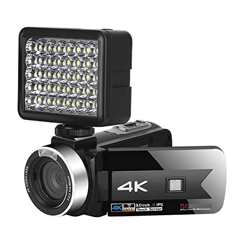 Caméscope de vision nocturne 4K pour résoudre les vidéos floues lors de vos vlogs de nuit