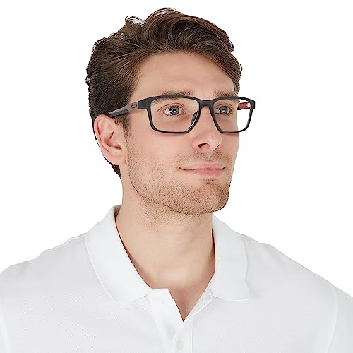 Image of Oakley Men's Ox8153 Metalink Rectangular Prescription Eyeglass Frames