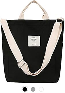 Women Canvas Bag, Gadom Tote Bag Beach Bag Shopping Bag Handbag Shoulder Cross Body Bag Ladies Casual Chic Bags