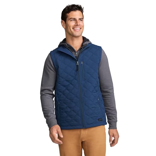 Jockey Outdoors Men's Casualwear Heritage Quilted Vest, Nocturne Blue, L
