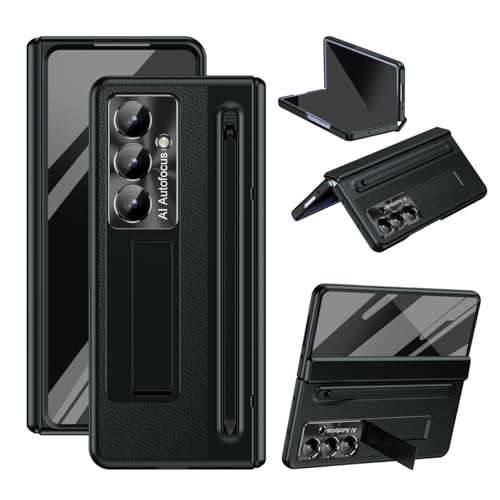 Étui antichoc cuir Samsung Z Fold 7 protection écran et charnière