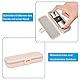 iGuerburn Hartschalenkoffer für AliveCor KardiaMobile 6-Lead Personal EKG, Herzmonitor Hülle für KardiaMobile 6L ECG (Rosa)
