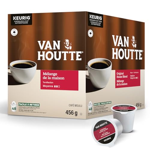 48 Pack Single Serve Van Houtte Medium Roast House Blend K-Cup Pods - image 4