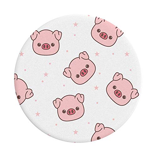 Image of PopSockets Adhesive Phone Grip, Holder, Phone Stand, White - Oinklettes