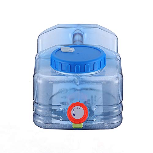 Jqwygb Camping Water Container - 2.6 Gallon Water Storage Container With Spigot, Portable Large Water Tank For Outdoor Camping Picnic Hiking Car Driving Home Emergency Water Storage #TOP7