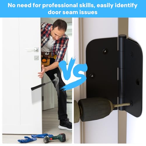 Image of Door Hinge Shims, Filling Gaps in Interior Doors Adjusting The Spacing to Align Them, Used to Solve Problems Such As Door Air Leakage, Can Be Trimmed,3.5 Inch (20, 3.5 Inch Hinge Shims)