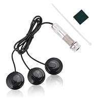 UNIVERSAL COMPATIBILITY FOR ACOUSTIC INSTRUMENTS: This versatile piezo pickup works with various acoustic instruments including guitars, ukuleles, mandolins, and banjos. Its innovative design features 3 transducers that capture pure vibrations direct...