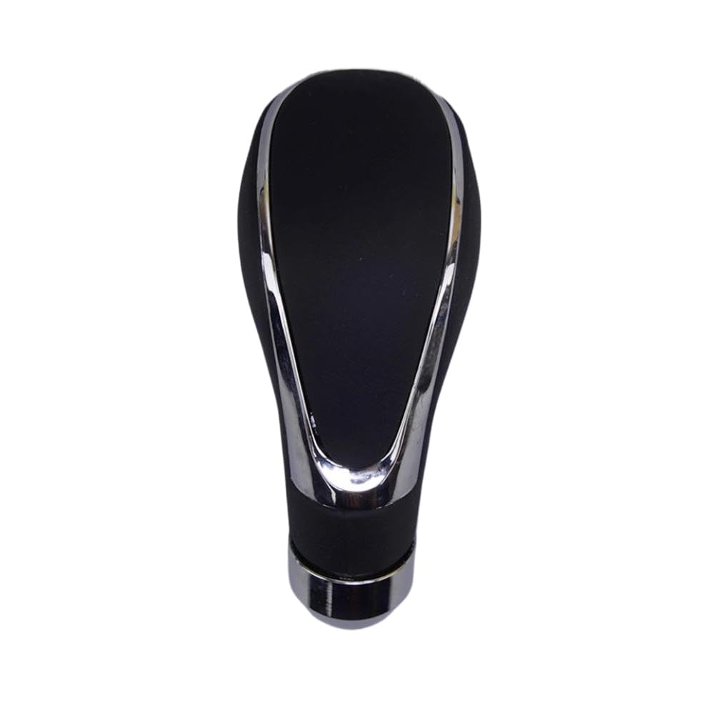 Mqgpbwrzn Onecolor Universal Manual Transmission Gear Shift Knob Pu Leather With 8Mm 10Mm 12Mm Adapters