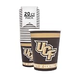 Desert Cactus University of Central Florida Paper Cups 20 count 9 ounce (A)