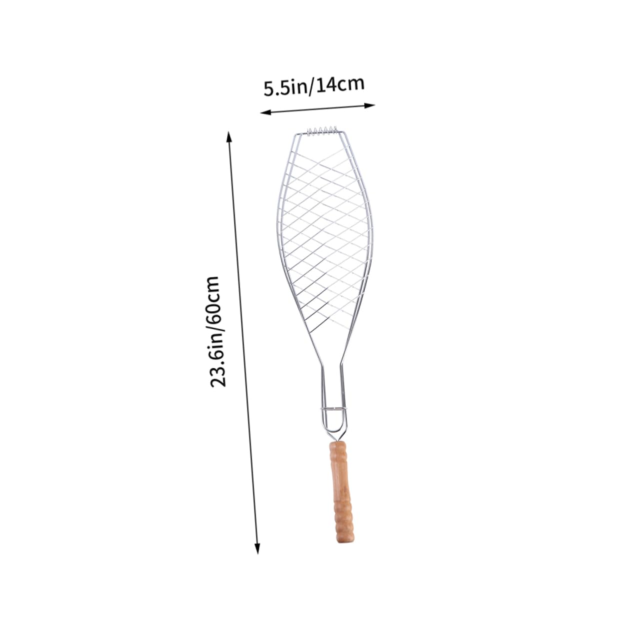 BESPORTBLE Grill Tool for Fish Small Fish Cooking Basket Bbq Grill Grilling Baskets Nonstick Grilling Net