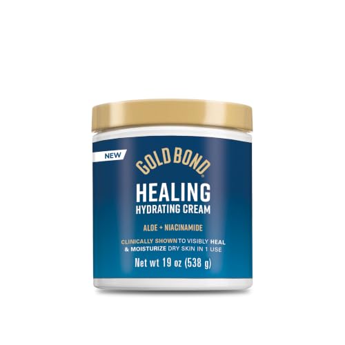 Gold Bond Healing Hydrating Body & Face Cream Jar 19oz