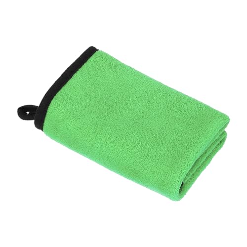 PATIKIL 11.8x15.7 Inch Billiard Cue Towel, Pool Cue Cleaner Shaft Cloth Coral Fleece for Snooker Pole Pool Table Cue Accessories, Green Grey - Image 3