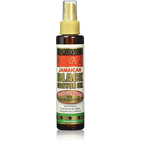 African Royale Jamaican Black Castor Oil 5 Oz Cover